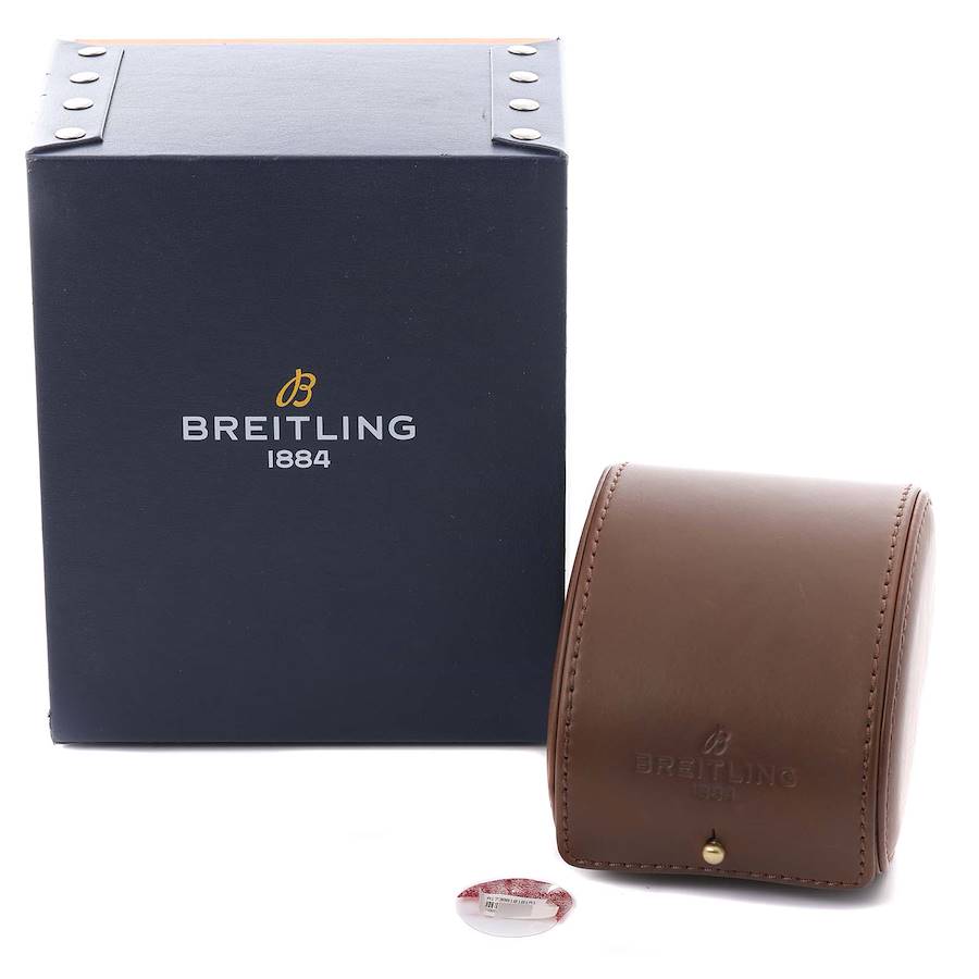Montre réplique pour homme : Breitling Colt, cadran noir, automatique, acier, A17388 — intemporelle – Photo 8