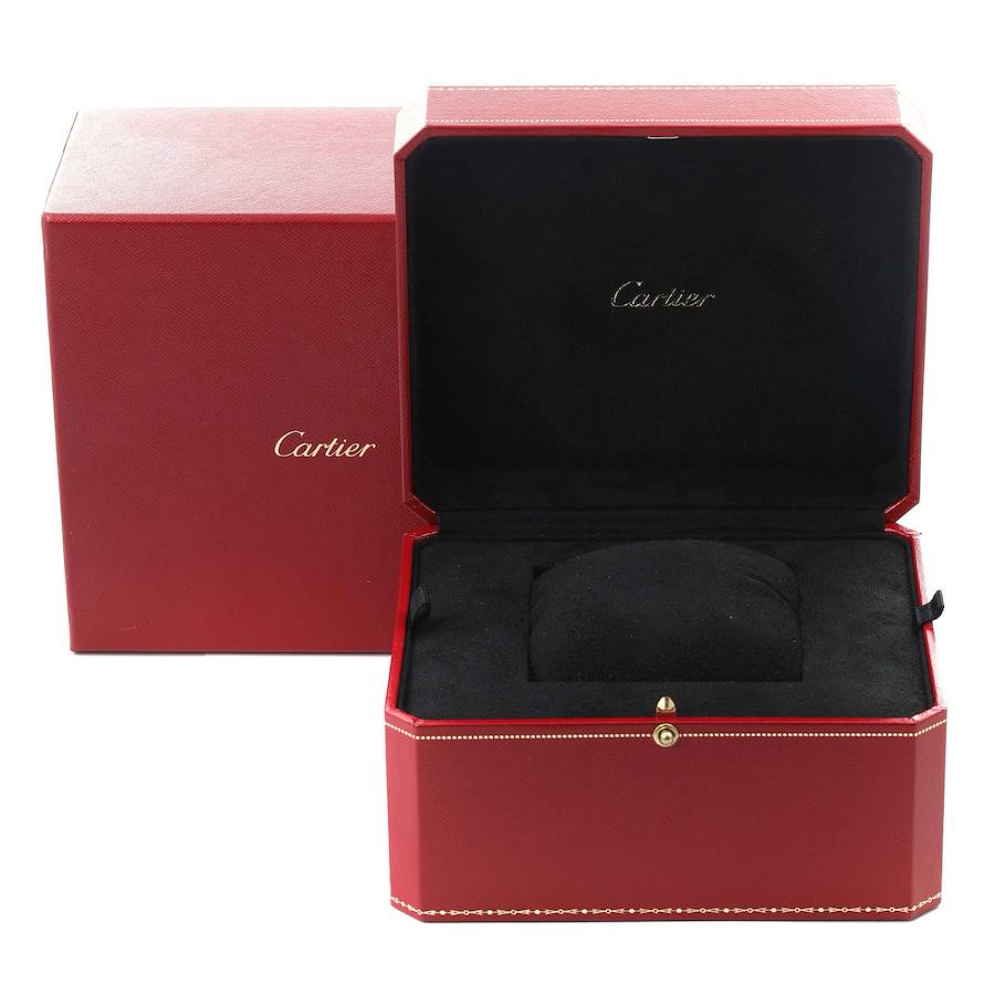Montre réplique pour femme : Cartier Tortue, or rose, lunette sertie de diamants, WA507031 — enchanteresse – Photo 8