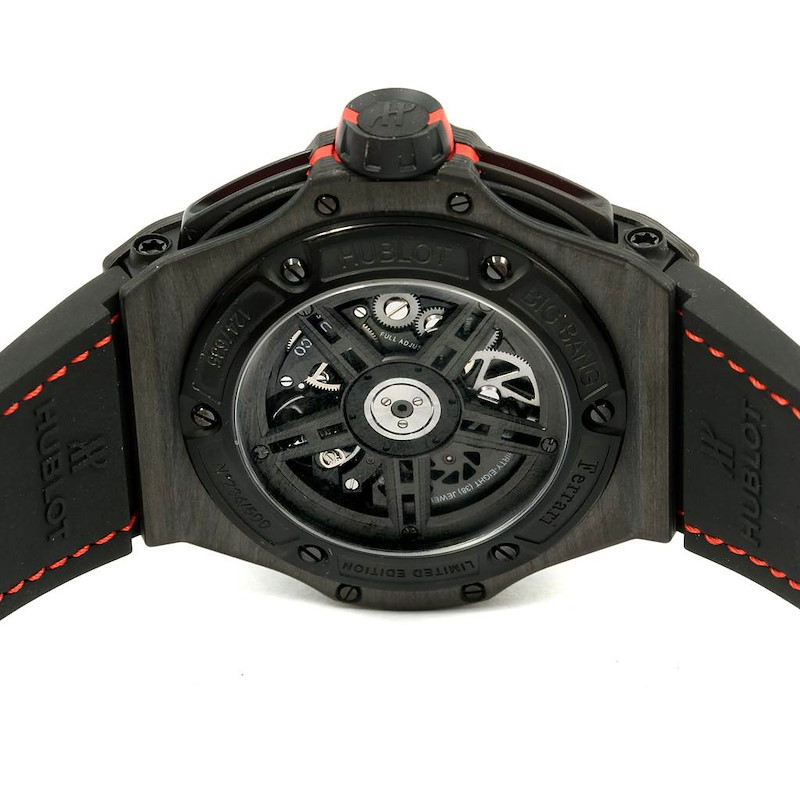Montre réplique pour homme : Hublot Ferrari Unico, carbone, édition limitée, 402.QU.0113.WR — nouveauté – Photo 7