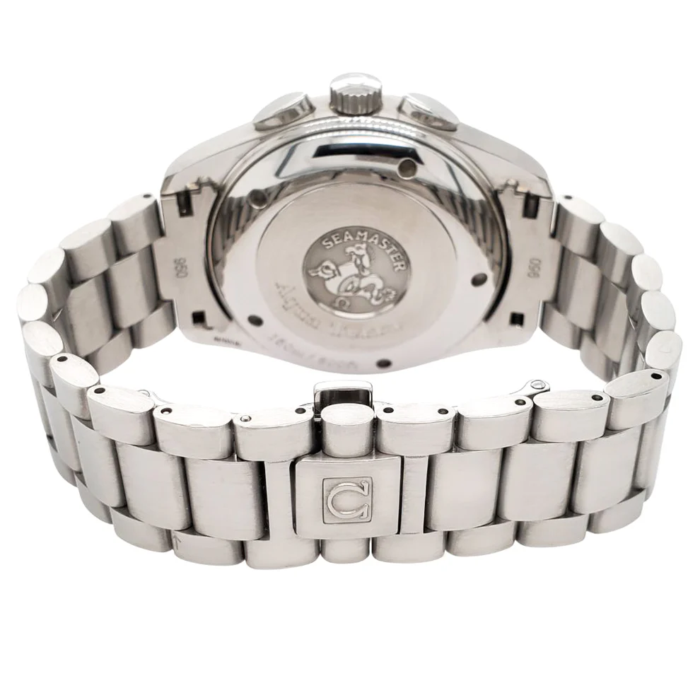 Montre réplique pour homme : Omega Seamaster Aqua Terra 42 mm Chrono, acier inoxydable — irrésistible – Photo 4