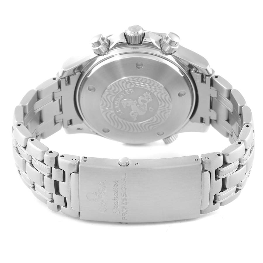 Montre réplique pour homme : Omega Seamaster, cadran bleu, chronographe, acier, 2599.80.00 — exceptionnelle – Photo 7