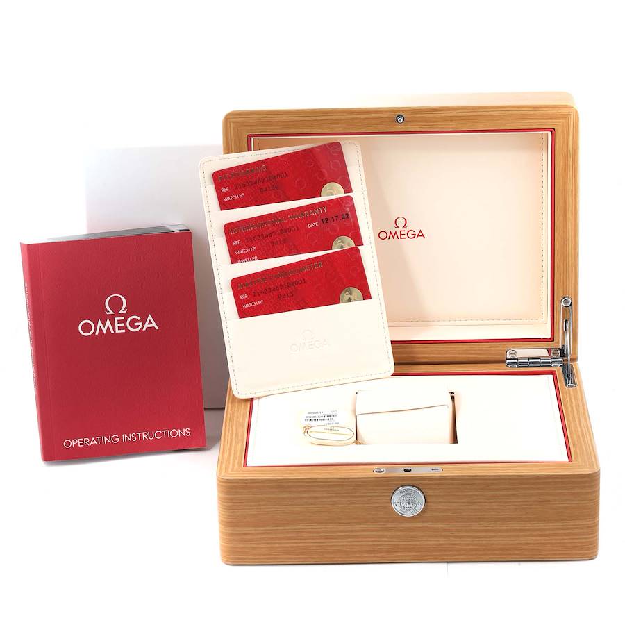 Montre réplique pour homme : Omega Seamaster Planet Ocean, acier, 215.32.46.21.04.001 — de luxe – Photo 8