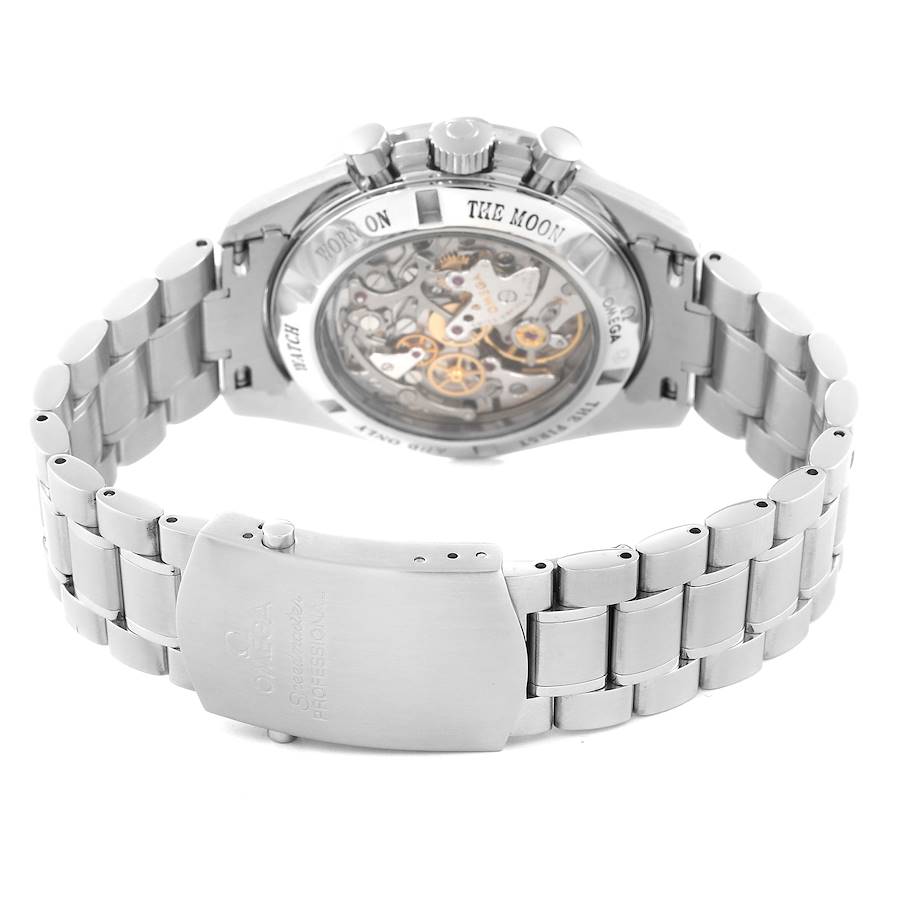 Montre réplique pour homme : Omega Speedmaster, cadran marron, acier, Moon 311.30.42.30.13.001 — personnalisée – Photo 7