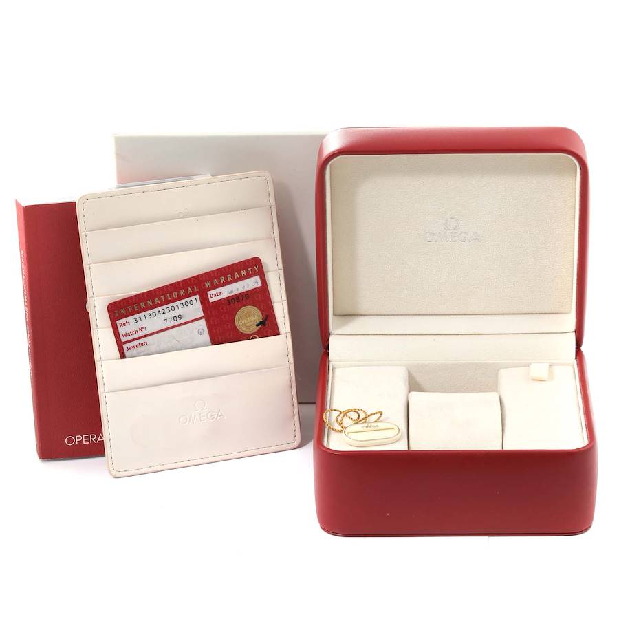 Montre réplique pour homme : Omega Speedmaster, cadran marron, acier, Moon 311.30.42.30.13.001 — personnalisée – Photo 8