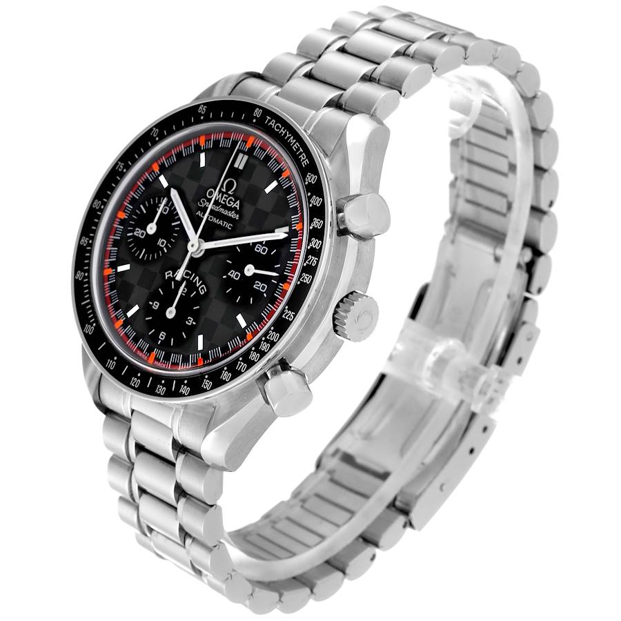 Montre réplique pour homme : Omega Speedmaster Schumacher Racing, édition limitée, acier, 3518.50.00 — excellente – Photo 4