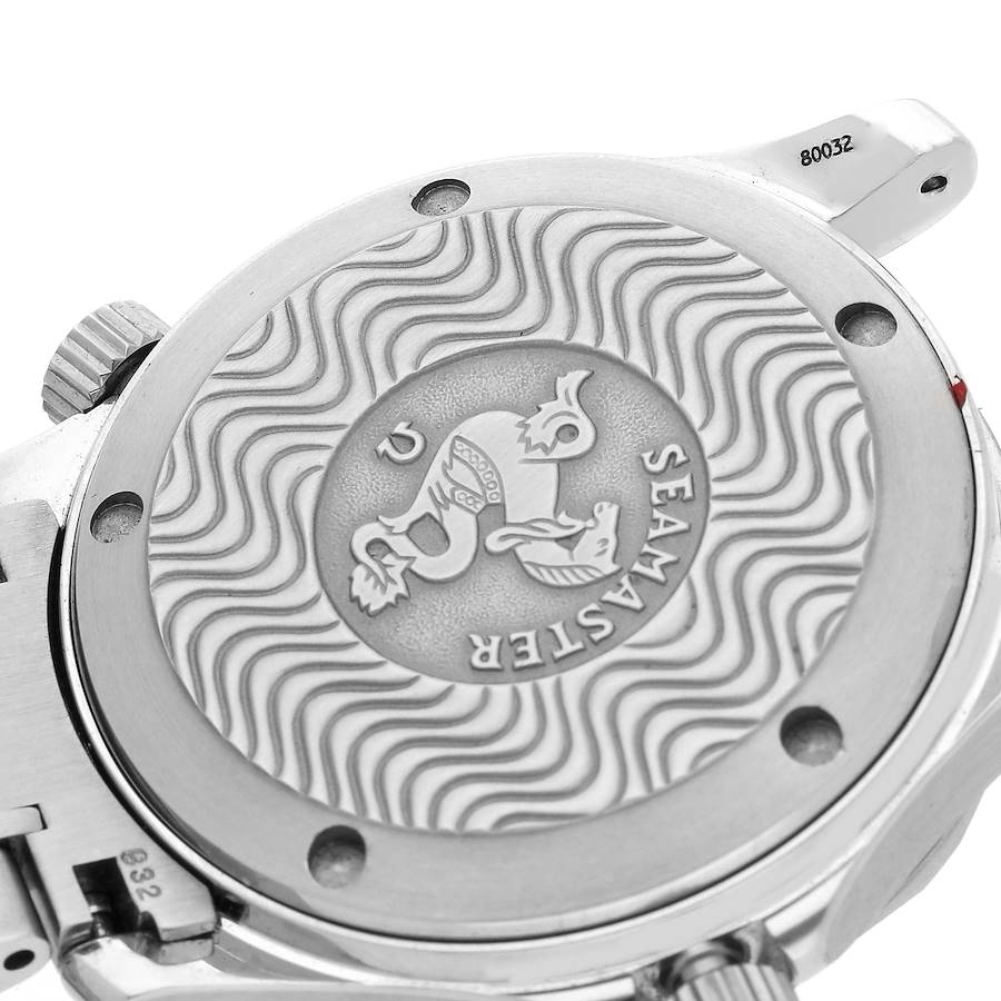 Montre réplique pour homme : Omega Seamaster 36, taille intermédiaire, noir, Wave, cadran, acier, 2252.50.00 — recherchée – Photo 6