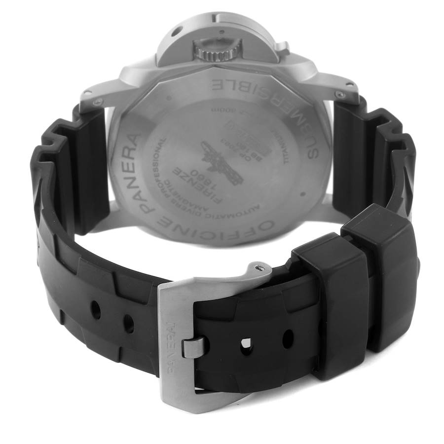 Montre réplique pour homme : Panerai Luminor Submersible 1950 Amagnetic, titane, PAM01389 — très appréciée – Photo 7