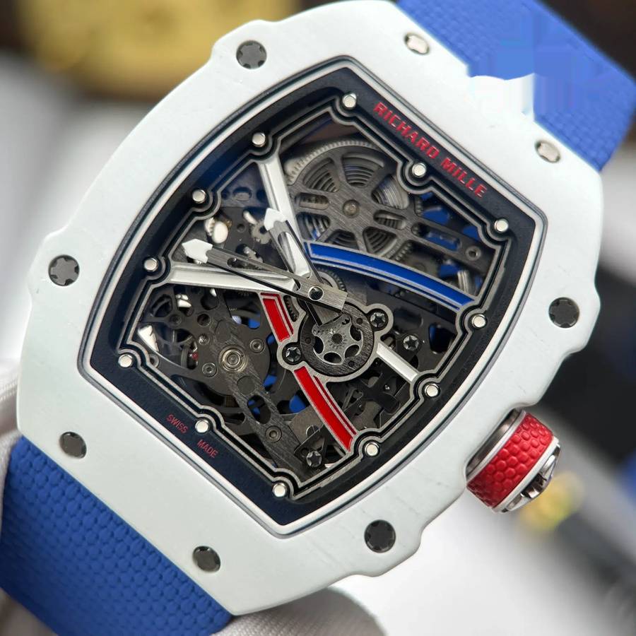 Montre réplique : Richard Mille RM 67-02 Alexis Pinturault, édition, extra-plate, 38.7 X 47,52 mm — abordable – Photo 4
