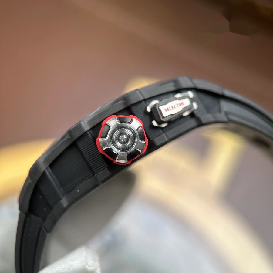 Montre réplique : Richard Mille RM 35-03 Rafael Nadal, carbone, 43,2 mm X 50 mm — parmi nos meilleures ventes – Photo 10