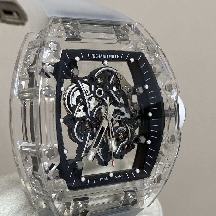 Montre réplique : Richard Mille RM 055 AET Remould, saphir, Sonic, manufacture, 42,7 mm — pour collectionneurs – Photo 3