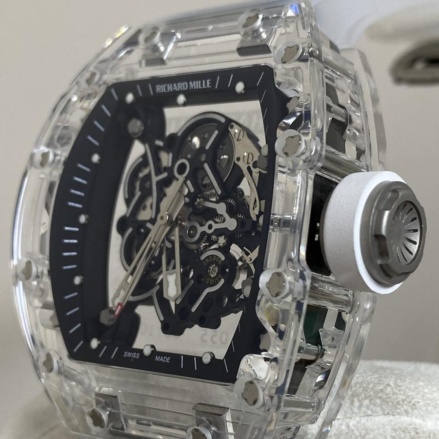 Montre réplique : Richard Mille RM 055 AET Remould, saphir, Sonic, manufacture, 42,7 mm — pour collectionneurs – Photo 4