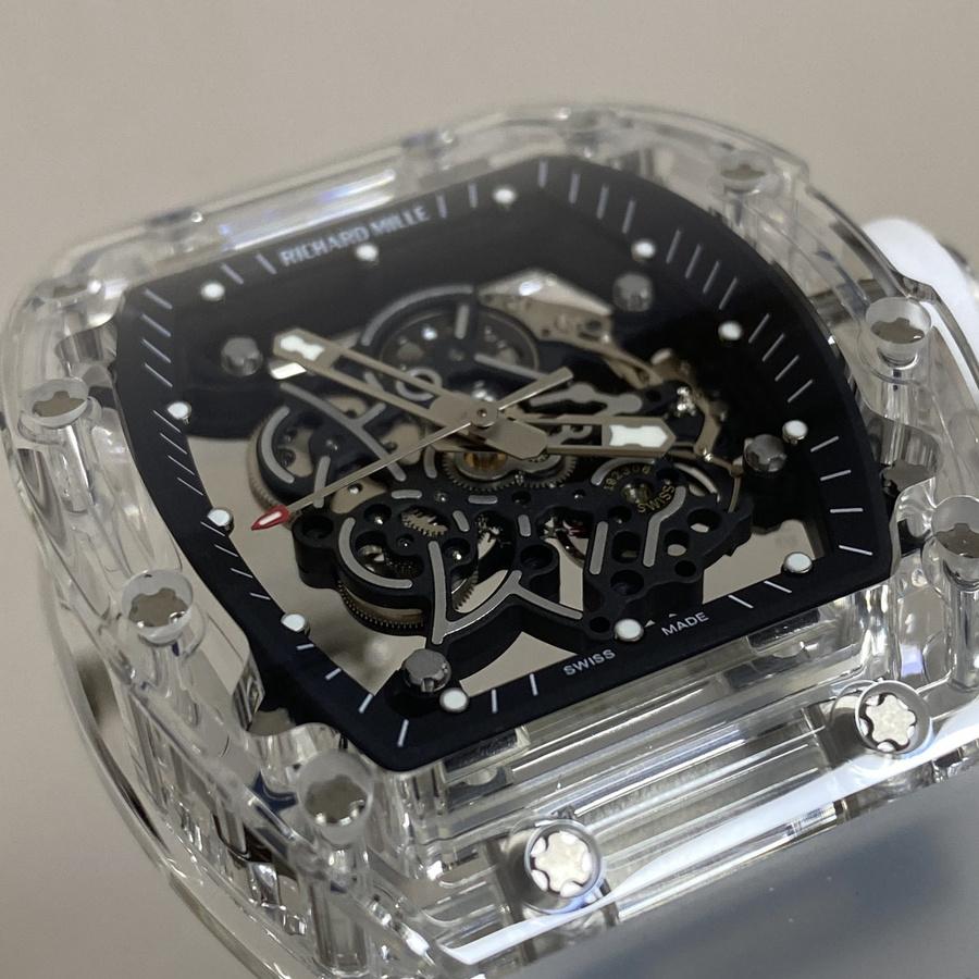 Montre réplique : Richard Mille RM 055 AET Remould, saphir, Sonic, manufacture, 42,7 mm — pour collectionneurs – Photo 6