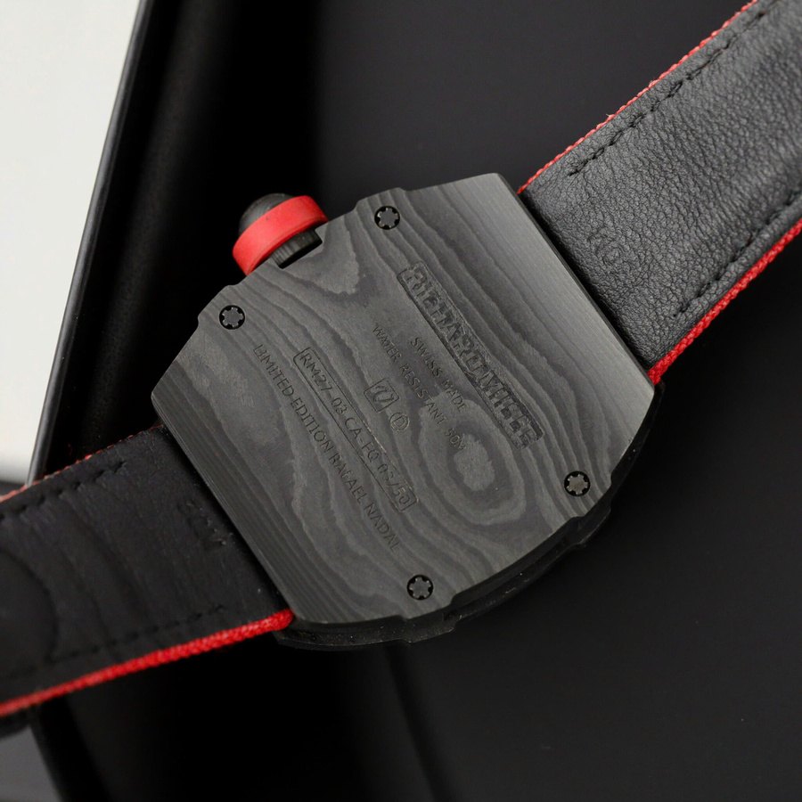 Montre réplique : Richard Mille RM 27-03 Rafael Nadal, tourbillon, carbone, BBR 40,3 mm — d’une beauté intemporelle – Photo 8