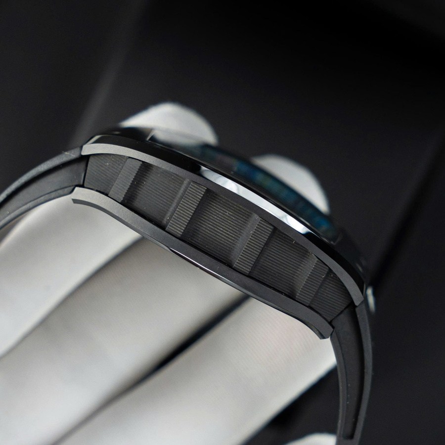 Montre réplique : Richard Mille RM 68-01, tourbillon, Cyril Kongo, céramique noire, 52.24 X 42,70 mm — de haute qualité – Photo 10