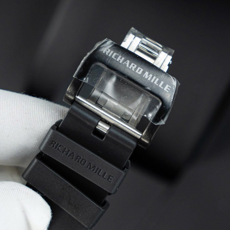 Montre réplique : Richard Mille RM 68-01, tourbillon, Cyril Kongo, céramique noire, 52.24 X 42,70 mm — de haute qualité – Photo 13