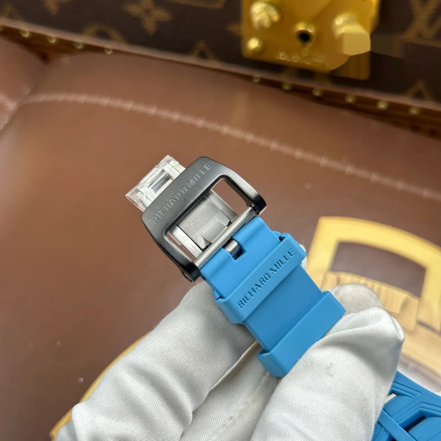Montre réplique : Richard Mille RM 35-03 Rafael Nadal, blanc, Quartz TPT 43,2 mm X 50 mm — impeccable – Photo 12