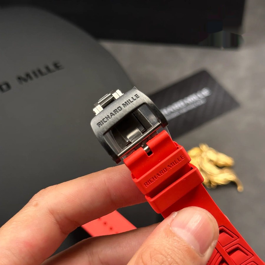 Montre réplique : Richard Mille RM 35-02 Rafael Nadal Carbon TPT ZF 49,94 mm X 44,5 mm — nouvelle génération – Photo 9