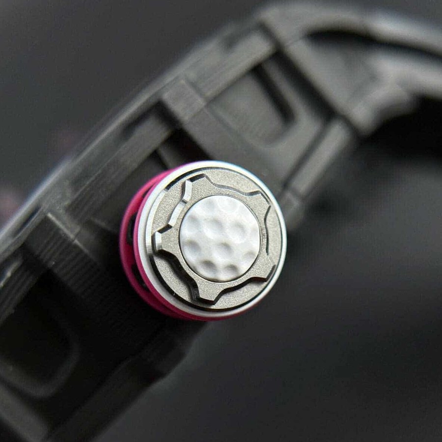 Montre réplique : Richard Mille RM 38-02, tourbillon, Bubba Watson, noir, Carbon TPT — rare – Photo 8