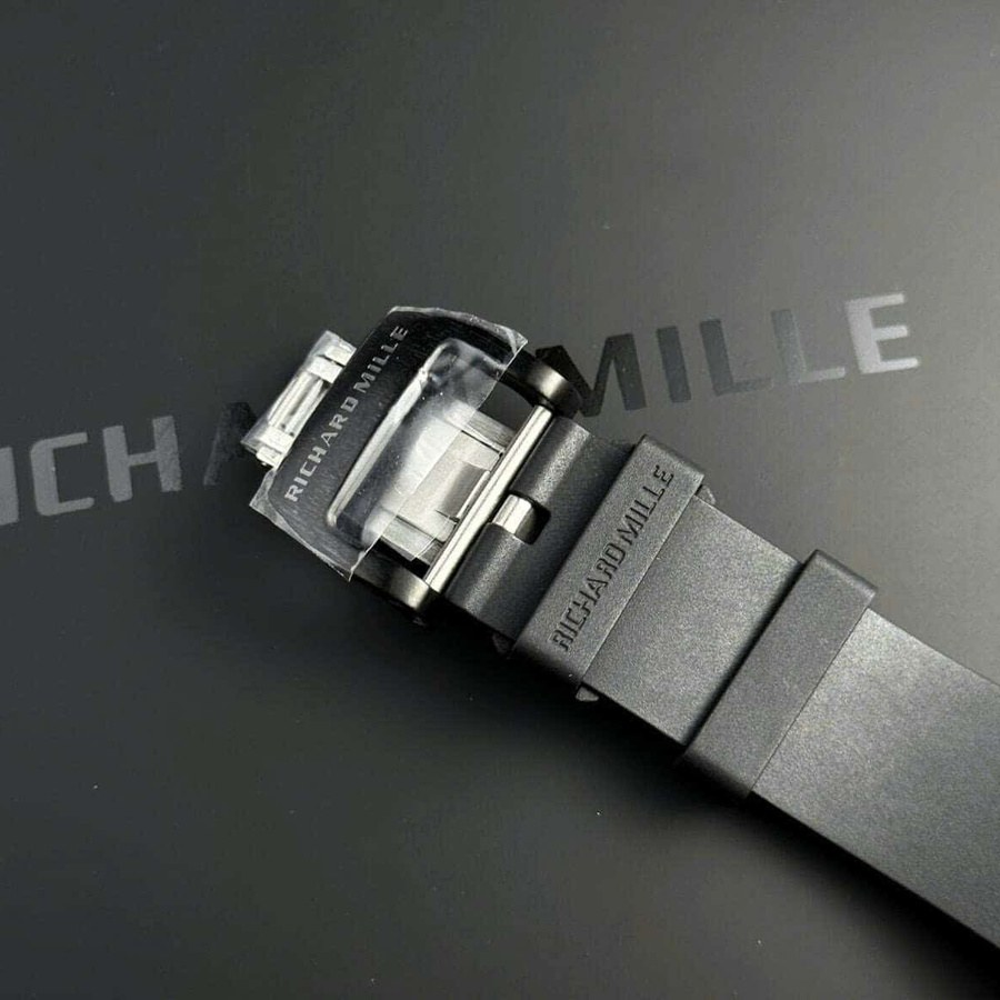 Montre réplique : Richard Mille RM 38-02, tourbillon, Bubba Watson, noir, Carbon TPT — rare – Photo 11