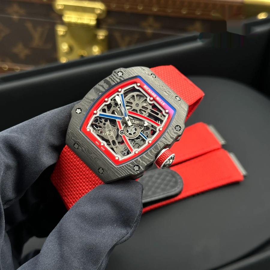Montre réplique : Richard Mille RM 67-02, automatique, extra-plate, Johannes Thingnes 38.7 X 47,52 mm — élégante – Photo 3