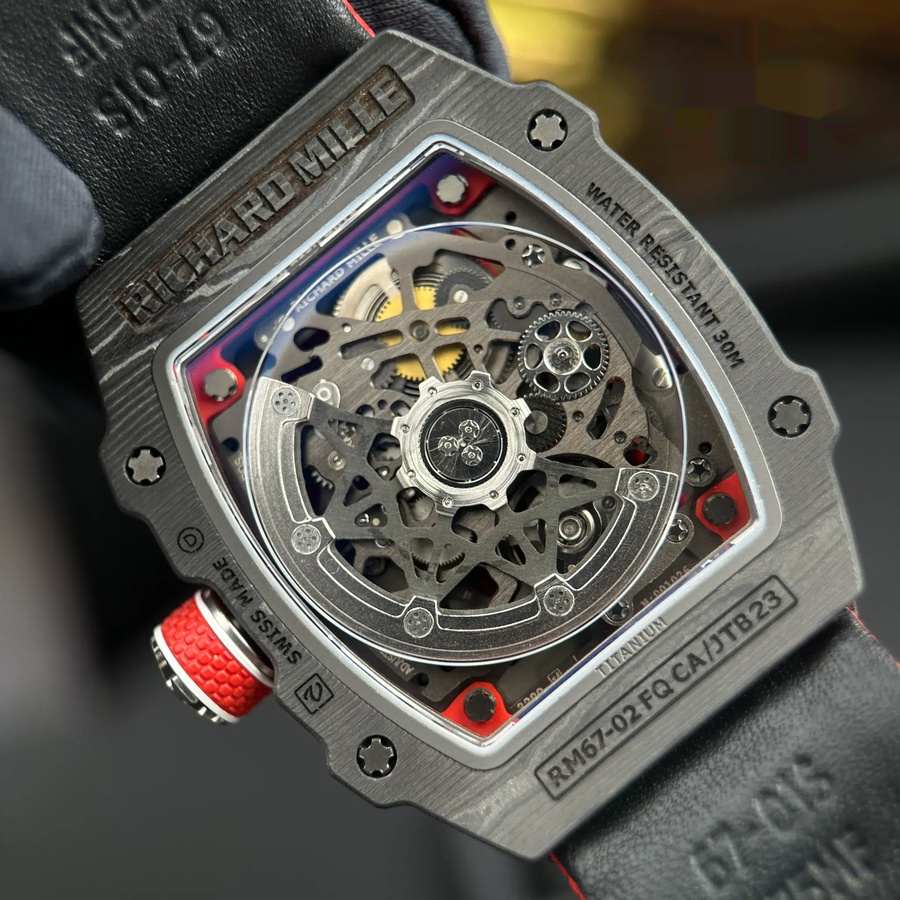 Montre réplique : Richard Mille RM 67-02, automatique, extra-plate, Johannes Thingnes 38.7 X 47,52 mm — élégante – Photo 10