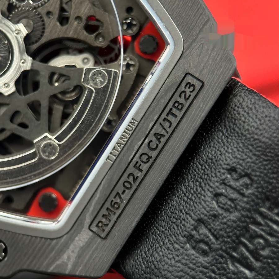 Montre réplique : Richard Mille RM 67-02, automatique, extra-plate, Johannes Thingnes 38.7 X 47,52 mm — élégante – Photo 12