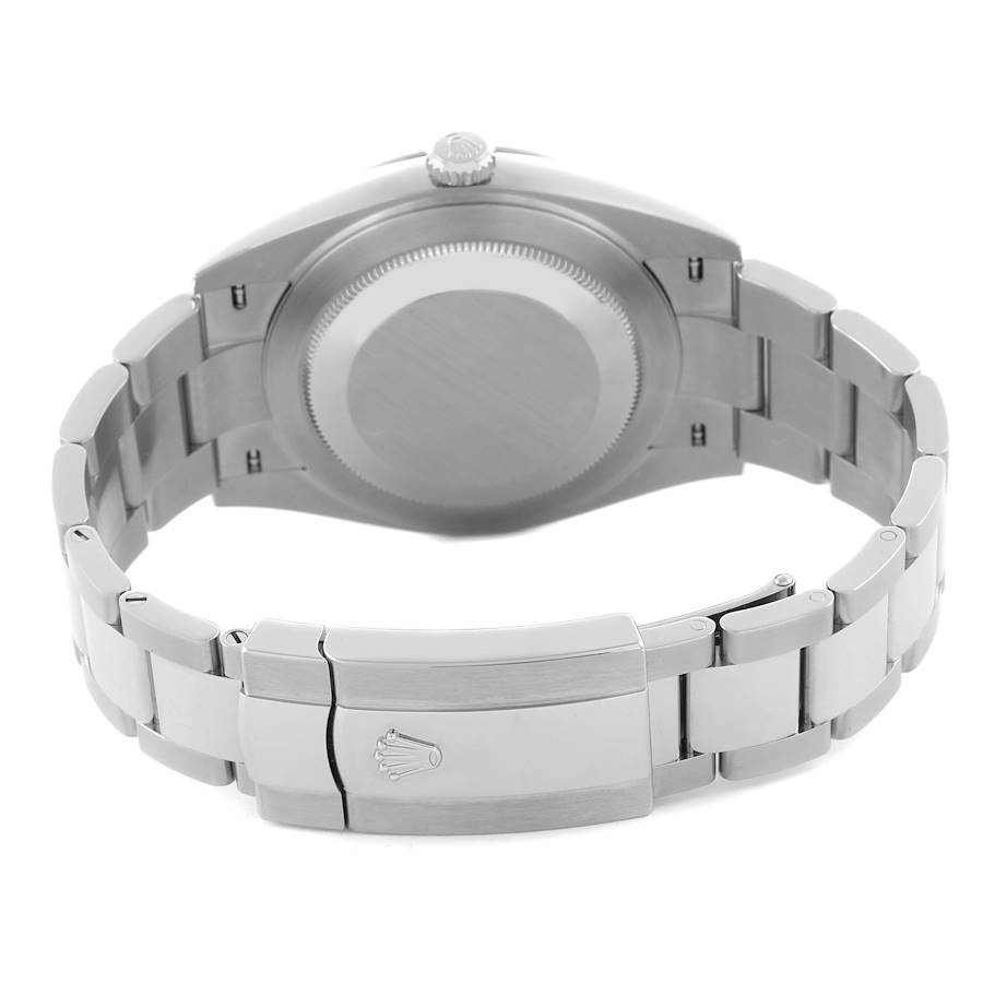 Montre réplique pour homme : Rolex Datejust 41, bleu, cadran à chiffres romains, acier, 126300 — au meilleur rapport qualité-prix – Photo 6