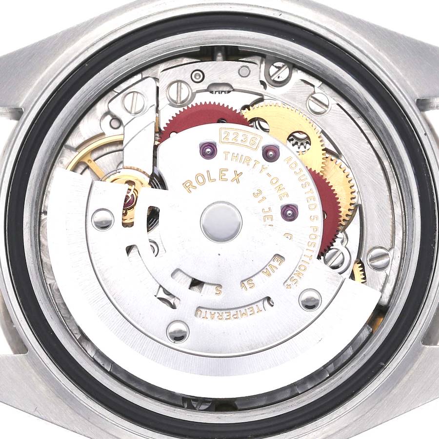 Montre réplique pour femme : Rolex Datejust, acier et or blanc, cadran en nacre, diamants, 279384 — parmi nos meilleures ventes – Photo 5