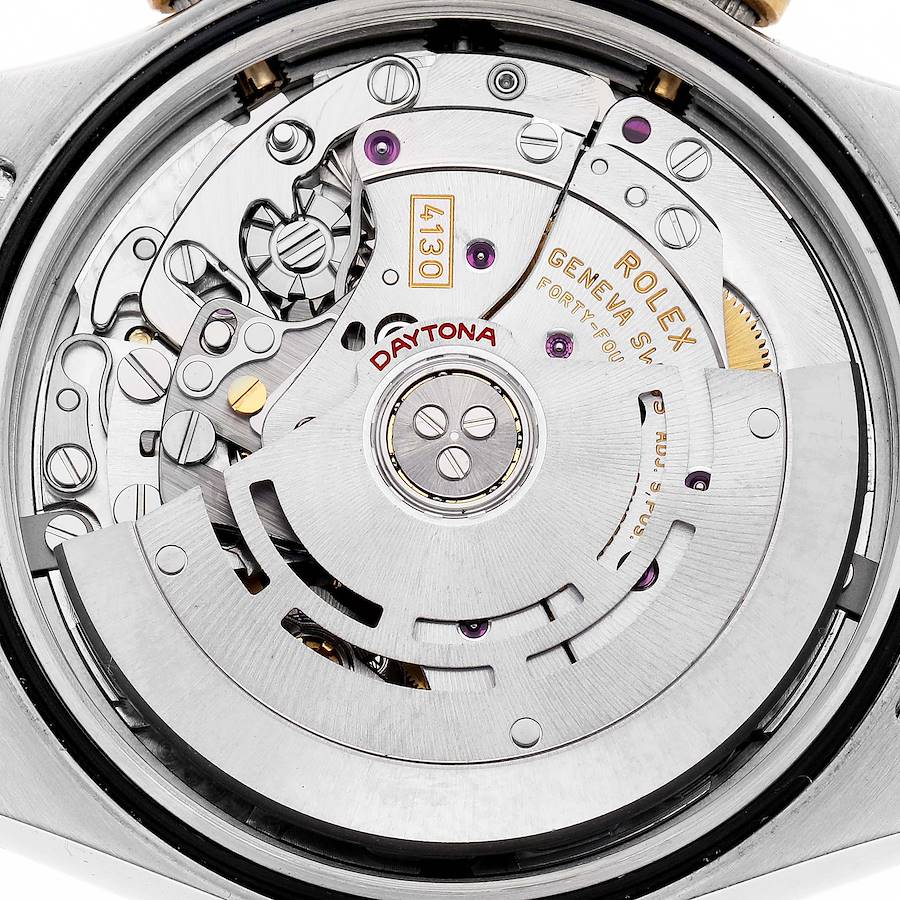 Montre réplique pour homme : Rolex Daytona, cadran bleu, acier et or jaune, automatique, 116503 — précise – Photo 6