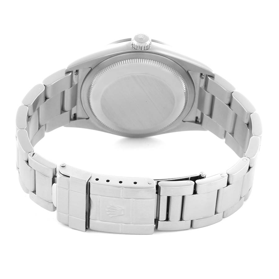 Montre réplique pour homme : Rolex Explorer I, cadran noir, acier, 114270 — élégante – Photo 7