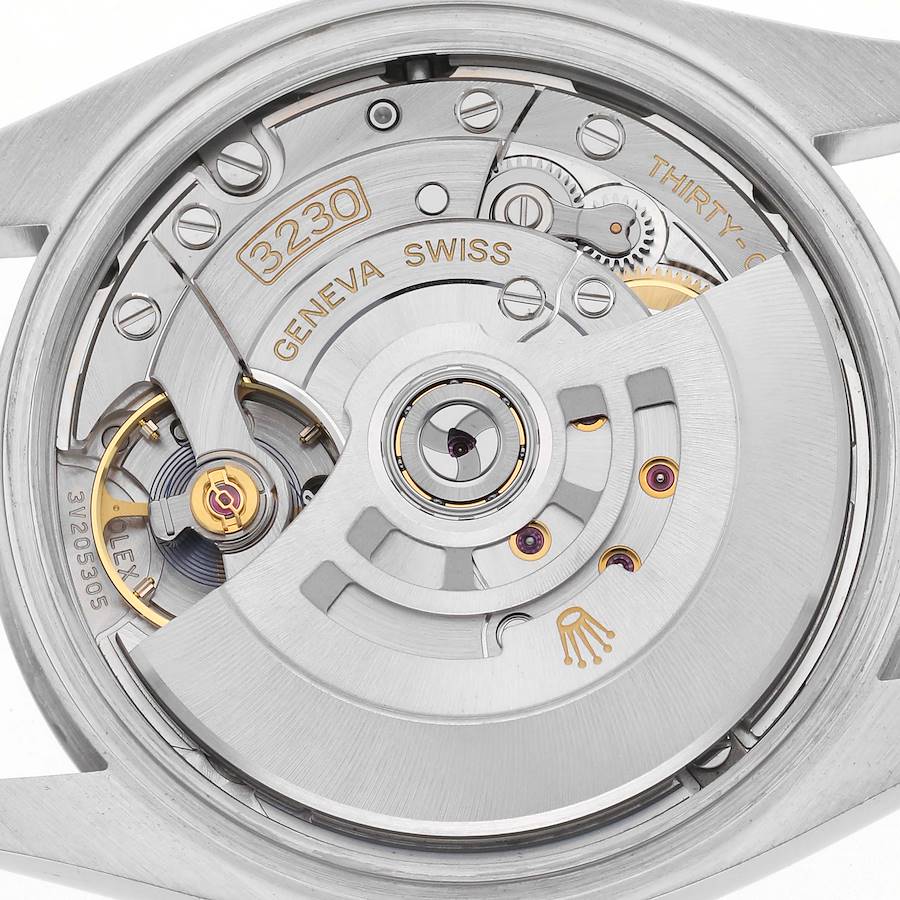 Montre réplique pour homme : Rolex Oyster Perpetual, cadran bleu, acier, 126000 — exquise – Photo 6
