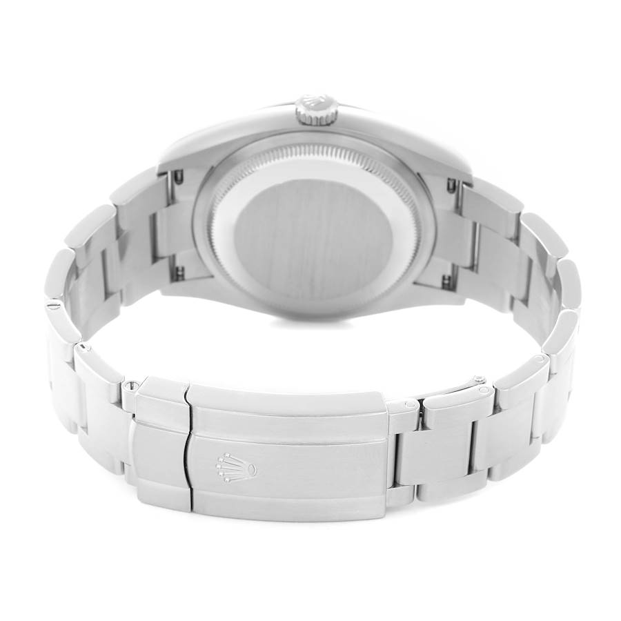 Montre réplique pour homme : Rolex Oyster Perpetual, cadran bleu, acier, 126000 — exquise – Photo 7