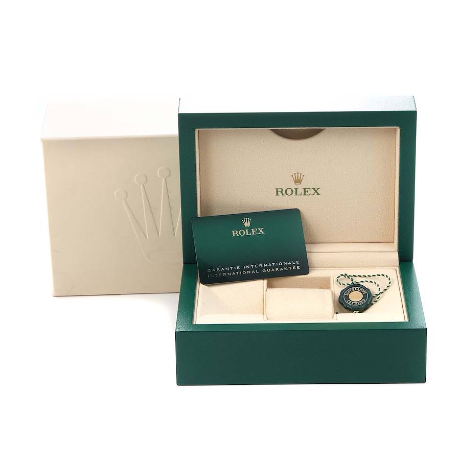 Montre réplique pour homme : Rolex Oyster Perpetual, cadran bleu, acier, 126000 — exquise – Photo 8