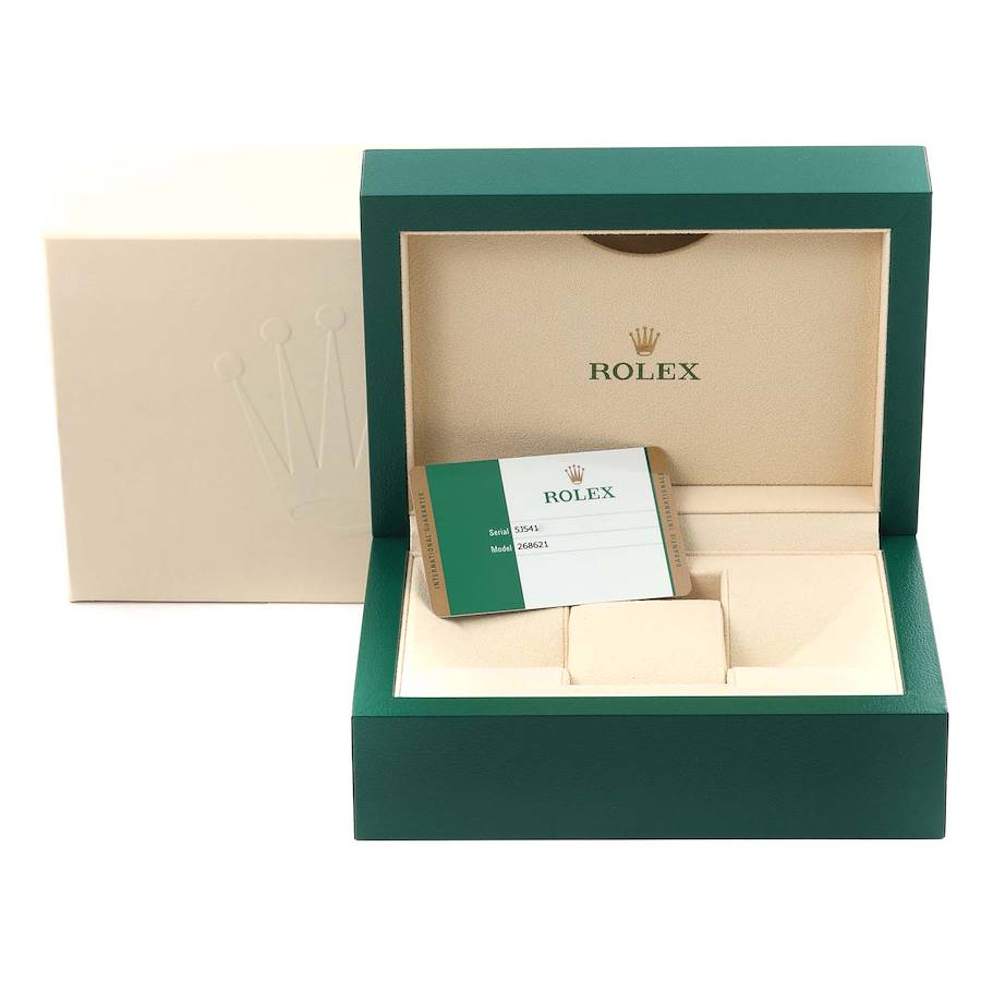 Montre réplique pour homme : Rolex Yachtmaster 37, taille intermédiaire, acier et or rose, 268621 — élégante – Photo 8