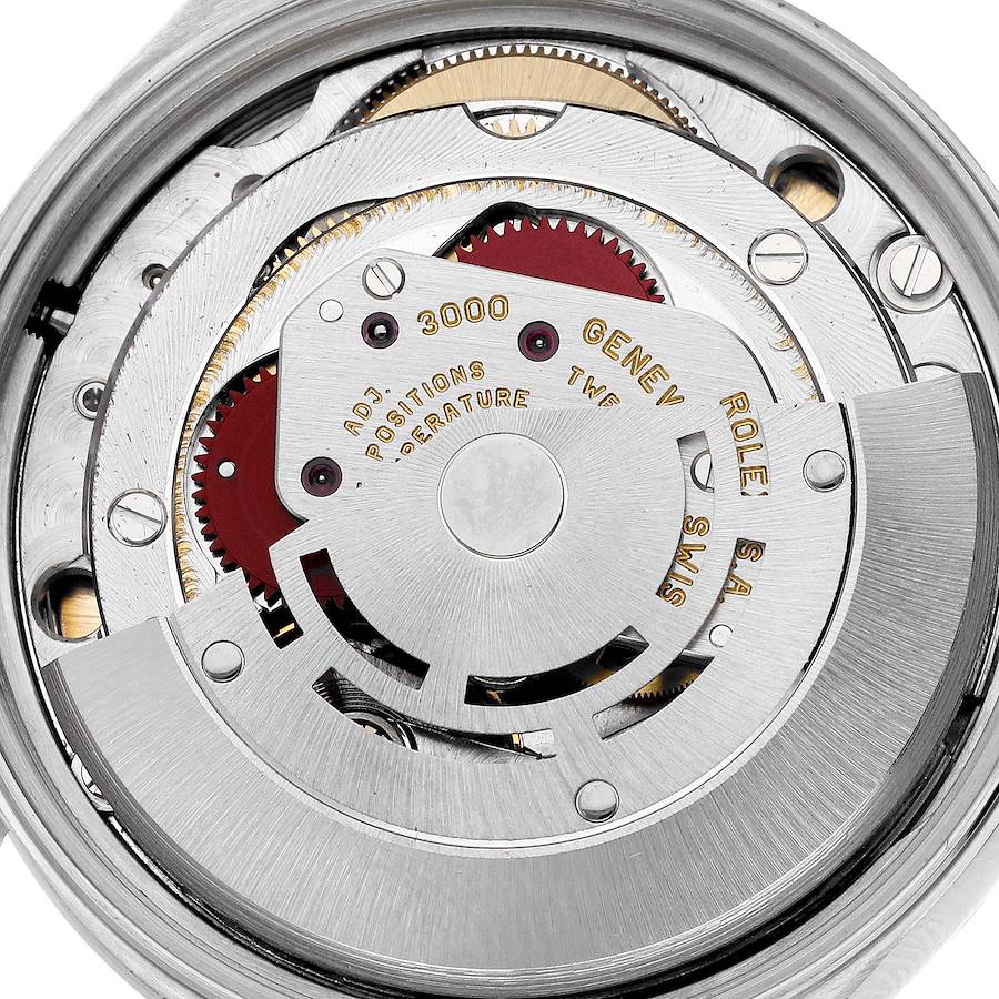 Montre réplique pour homme : Rolex Air King, cadran argenté, lunette lisse, acier, 14000 — à découvrir – Photo 7