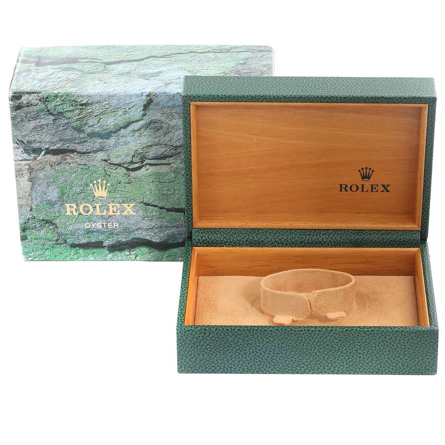 Montre réplique pour homme : Rolex Air King, cadran argenté, lunette lisse, acier, 14000 — à découvrir – Photo 9
