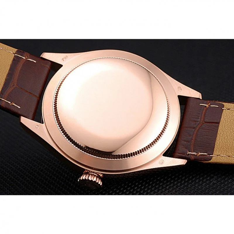 Montre réplique : Rolex Cellini 38 mm, cadran blanc — précise – Photo 6