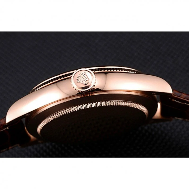 Montre réplique : Rolex Cellini 38 mm, cadran blanc — précise – Photo 7