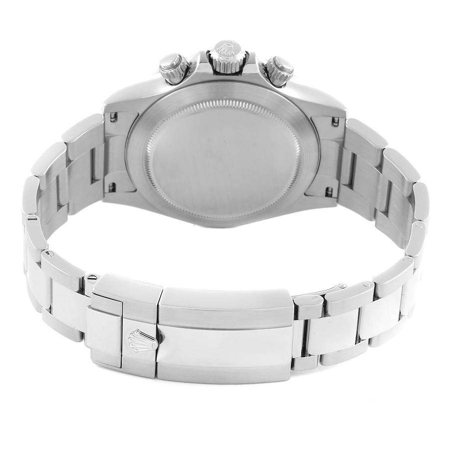 Montre réplique pour homme : Rolex Daytona Cosmograph, cadran blanc, acier, 116520 — actuelle – Photo 7